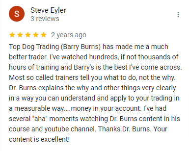 Top Dog Trading Google Reviews